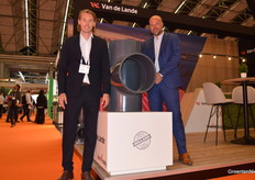 Made in Holland, that's what Van der Lande stands for. Pictured are Daan van Dinther and Rogier van Rees.